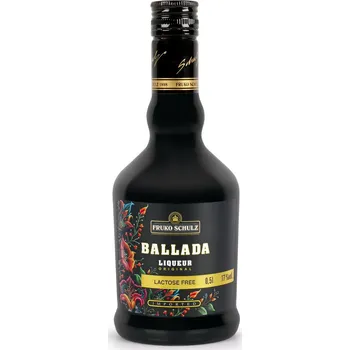 Likér Ballada Bezlaktózový likér 17% 0,5l
