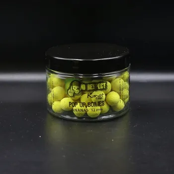 Boilies No Respect Floating 45 g Ananas Pop up - 12 mm