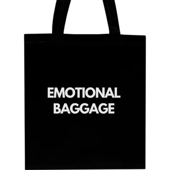 Nákupní taška Nákupní taška unisex s potiskem Plátěnka Emotional Baggage