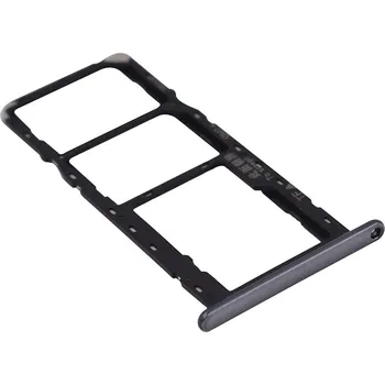 Držák (šuplík) SIM Huawei Y6 (2019) black
