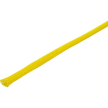 kabelová chránička Ochranný oplet 4mm, žlutý Cena za 1m<br />Výrobce: - 437214
