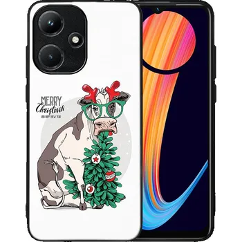 Vánoce VSECHNONAMOBIL 75864 MY ART Kryt s vánočním designem Infinix Hot 30i MERRY CHRISTMAS (074)