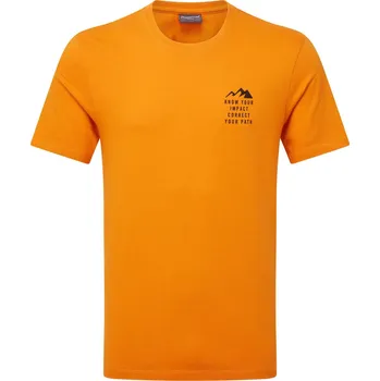 Pánské tričko MONTANE MEN'S IMPACT COMPASS TEE Barva: Flame Orange, Velikost: L
