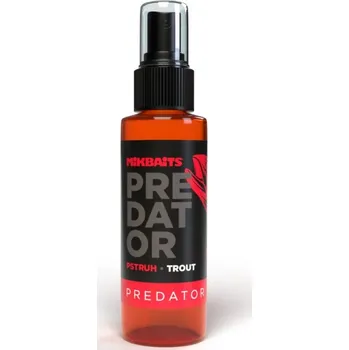 Návnadové aroma Mikbaits Predator Spray 30 ml - Pstruh