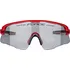 cyklistické brýle Force Ambient fotochromatické, červené/šedé