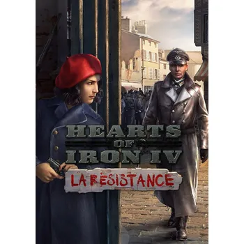 Počítačová hra Hearts of Iron 4: La Résistance - PC