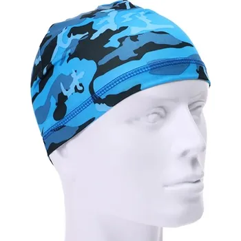 Čepice Unisex cyklistická čepice proti UV záření - Modrá Camo