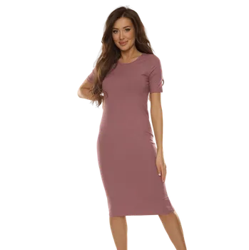 Dámské šaty De Lafense Dámské šaty DeLafense 699 Freya purple S Fialová