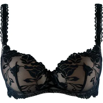 Souprava dámského spodního prádla Podprsenka AUBADE (TMN04-02), Barva černá, Velikost 85E