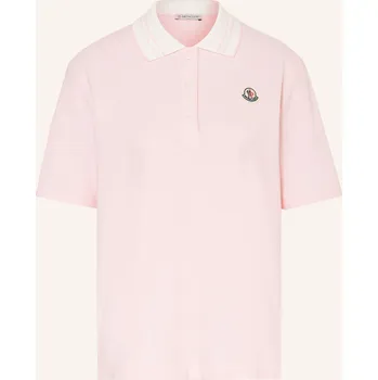 Dámská košile Moncler Dámská Polokošile Z Piké, světle růžová, 34