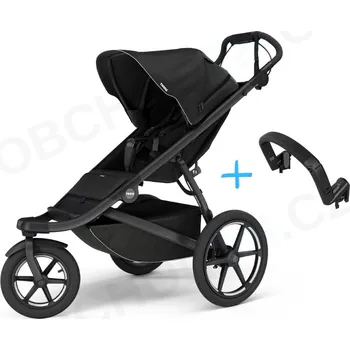Kočárek Thule Urban Glide 3 Black + madlo