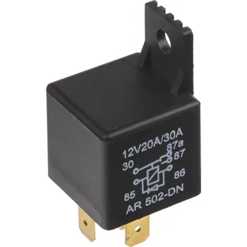 Relé PŘEPÍNACÍ relé 12V, 20A/30A s diodou - 46037