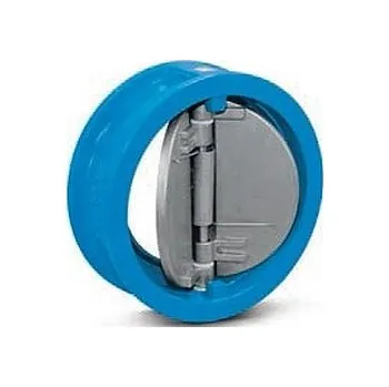 Kanalizační potrubí Ostatní Zpětná klapka L10117616C, DN100 mezipřírubová, PN16, voda, litina/RAL 5002