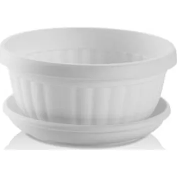 Podmiska PLASTKON Miska Harmonie 20cm bílá