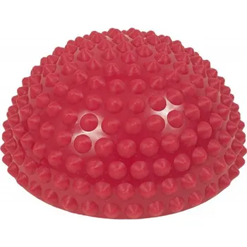 Balanční podložka JAKOBS Balanční polokoule Senso Balance Igel s výst. 19 cm červená