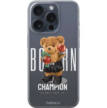 Pouzdro na mobilní telefon Babaco Ochranný kryt na iPhone 14 Pro - Babaco, Teddy Fighter 001 BPCTEDDY5543