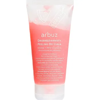 Tělový peeling Ziaja, Jemný tělový peeling Meloun 160ml