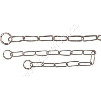 Obojek pro psa Obojek jednořadý velká oka z nerezavějící oceli 59 cm/4 mm