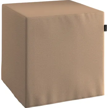 Taburet Sedák Cube - kostka pevná 40x40x40, béžová, 40 x 40 x 40 cm, Quadro
