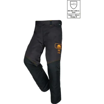 Pánské kalhoty Protipořezové návleky na kalhoty SIP PROTECTION 1RC1 ROADRUNNER šedá/černá L-3XL