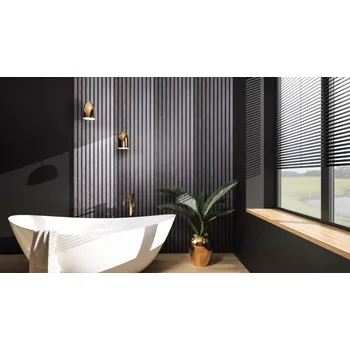 Obklad Lamely Velebi Noble HQ černý filc 270 x 2750 mm 344 Beton