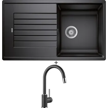 Granitový dřez Granitový dřez SET Blanco ZIA 5 S antracit 520511 + Blanco MIDA-S antracit 521455