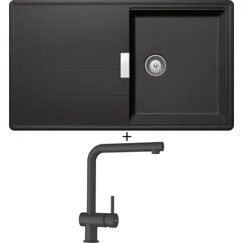 Granitový dřez Granitový dřez SET Schock TIA D-100 Stone + Schock EPOS 540027 Stone