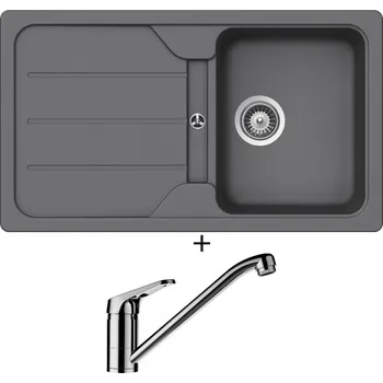 Granitový dřez Granitový dřez SET Schock FORMHAUS D-100 Croma + Schock COSMO 525001 chrom