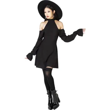 Dámské šaty šaty dámské KILLSTAR - Destiny Waits - Black - L