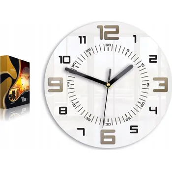 Hodiny Velké Nástěnné hodiny Černá Barva OKR41 (ZEG)