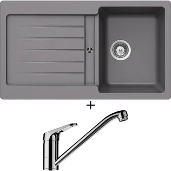 Granitový dřez Granitový dřez SET Schock TYPOS D-100 Croma + Schock COSMO 525001 chrom