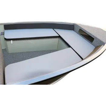 Člun Sada čalounění 500 Family šedo-černá s instalací