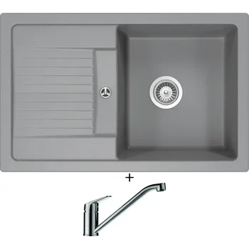 Granitový dřez Granitový dřez SET Schock LIMA D-100S Croma + Schock EVINAS 577000 nerez
