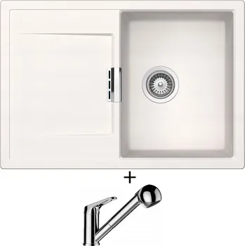 Granitový dřez Granitový dřez SET Schock MONO D-100S Polaris + Schock COSMO 525122 chrom