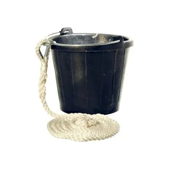 kbelík Kbelík 8l černý s lanem