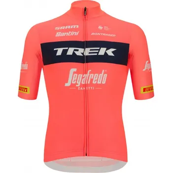 cyklistický dres Santini Trek Segafredo 2022 granatina cyklistický dres