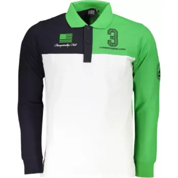 Pánské tričko U.S. Grand Polo USP-656 pánské polo tričko zelené