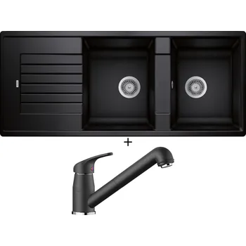 Granitový dřez Granitový dřez SET Blanco ZIA 8 S antracit 515605 + Blanco DARAS-S antracit 517732