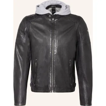 Pánská bunda Gipsy Pánská Kožená Bunda Raylo, tmavě šedá, 50