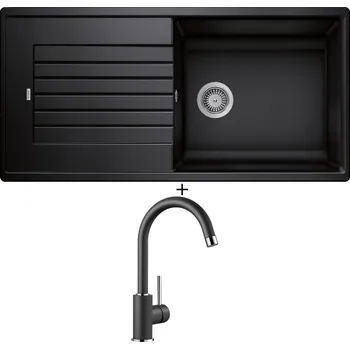 Granitový dřez Granitový dřez SET Blanco ZIA XL 6 S antracit 517568 + Blanco MIDA antracit 519415