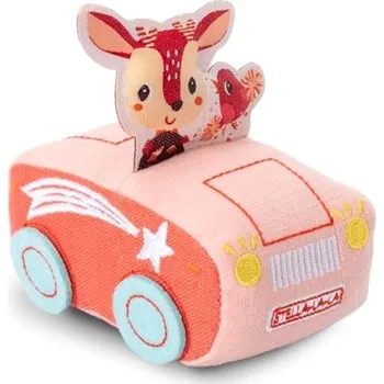 autíčko Liliputiens Pull-back autíčko s jelínkem Stellou