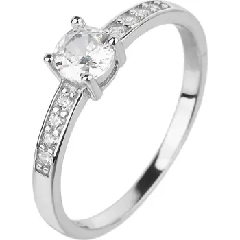 Prsten Bealio BEALIO Stříbrný prsten SOLITÉR Velikost prstenu: 60 03-12427-2252