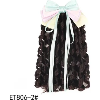 Dětský batoh Dětský příčesek, lokny s mašlí - ET806-2,22 cm