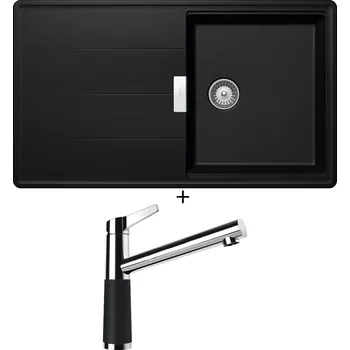 Kuchyňský dřez Granitový dřez SET Schock TIA D-100 Magma + Schock SC-510 554000 Magma