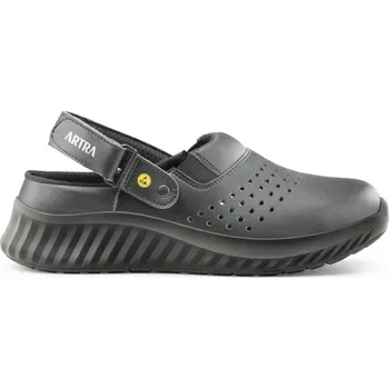 Pracovní obuv ARTRA Obuv ART 702 Air 6660 SB A E FO SRC ESD, sandál s ocel. špicí ART 702 Air 6660 SB A E FO SRC ESD/38 Černá 38