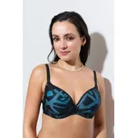 Plavková podprsenka Triola 89250 - BLV27/tyrkysová / 80 / F f89250-27