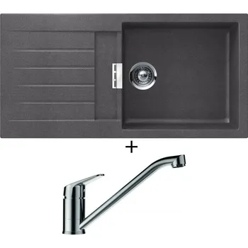 Granitový dřez Granitový dřez SET Schock SIGNUS D-100L Stone + Schock EVINAS 577000 nerez