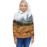 UTOPY Dámská sportovní mikina Mountain Valley fullprint na zip Velikost: L