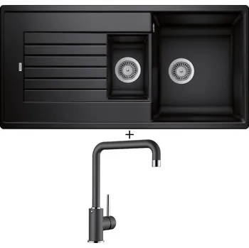 Granitový dřez Granitový dřez SET Blanco ZIA 6 S antracit 514748 + Blanco MILI antracit 523103