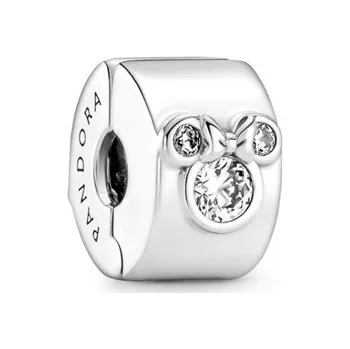 Přívěsek Klip PANDORA Disney Mickey & Minnie 790111C01